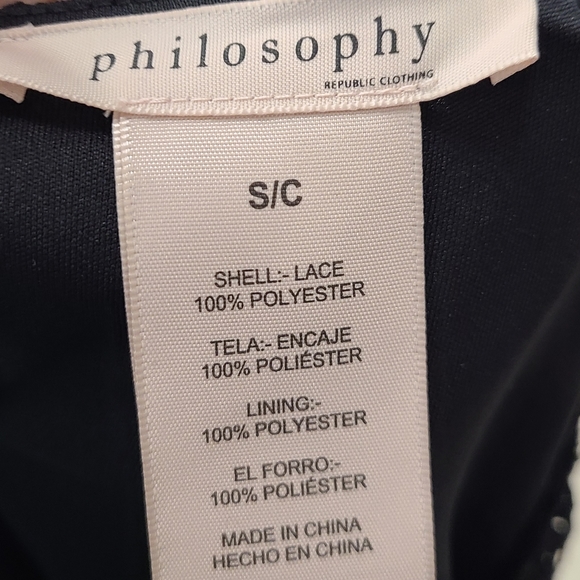 Black Lace Short Sleeve Top NWT size small - Picture 8 of 10